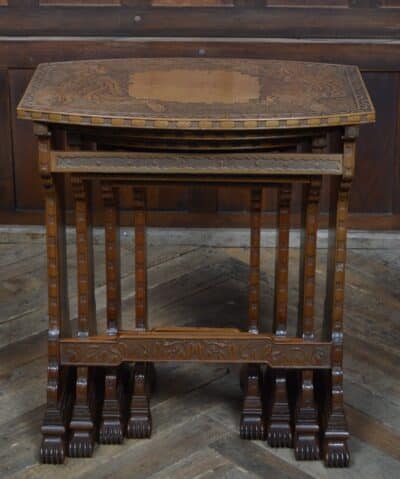 Oriental Nest Of Four Tables SAI3354 - Image 6