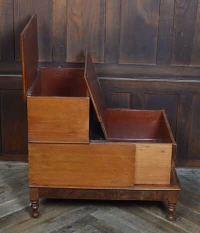 Victorian Mahogany Library Steps SAI3343 Antique library steps Antique Furniture 15