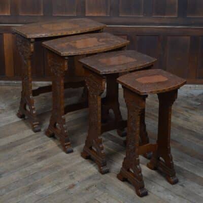 Oriental Nest Of Four Tables SAI3354 - Image 8