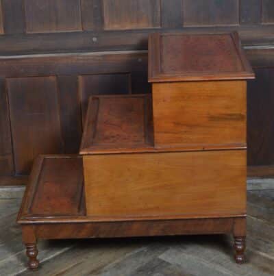 Victorian Mahogany Library Steps SAI3343 - Image 15