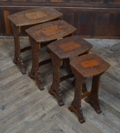 Oriental Nest Of Four Tables SAI3354 - Image 9