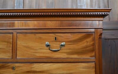 Georgian Mahogany Chest On Chest / Tallboy SAI3344 Georgian Antique Chest Of Drawers 5