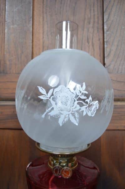 Victorian Brass Oil/ Paraffin Lamp SAI3199 - Image 6