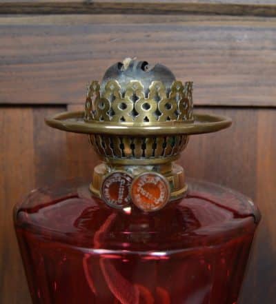 Victorian Brass Oil/ Paraffin Lamp SAI3199 - Image 2