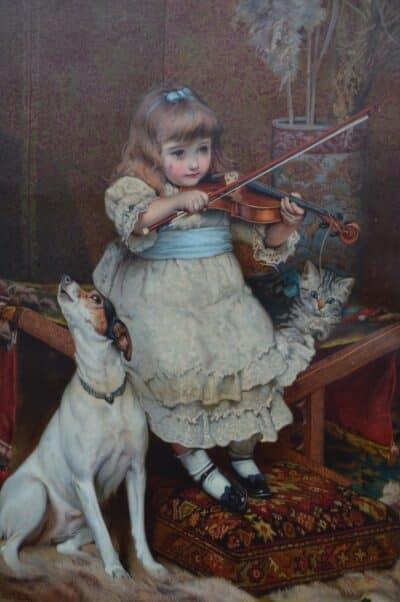 Charles Burton Barber Chromolithograph SAI3365 - Image 3