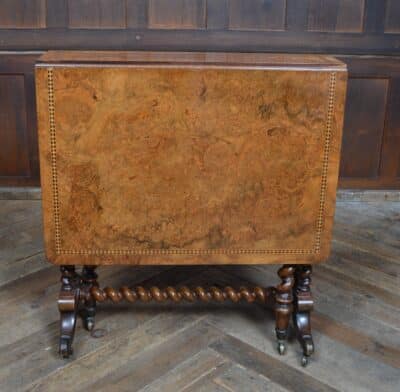 Victorian Walnut Sutherland Table SAI3356 - Image 6