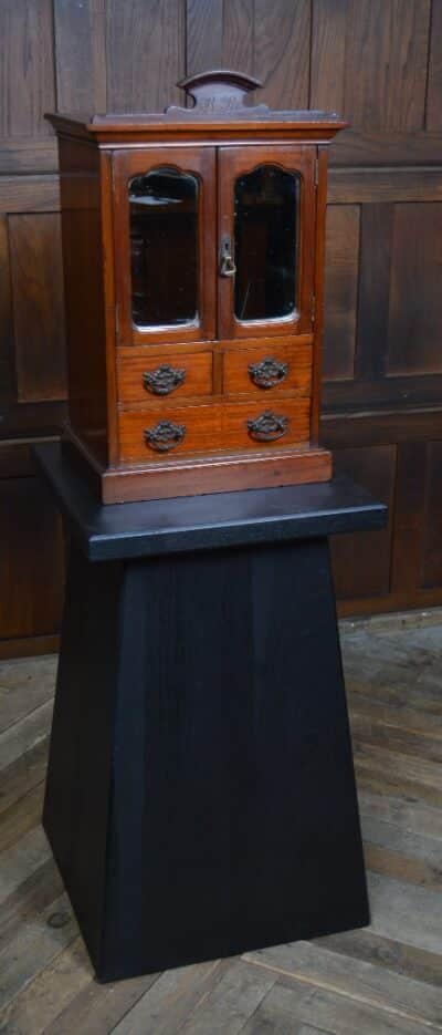 Edwardian Miniature Mahogany Wardrobe SAI3385 - Image 2