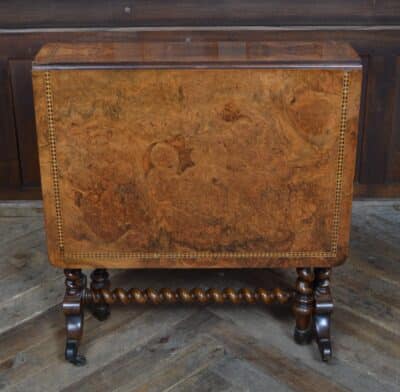 Victorian Walnut Sutherland Table SAI3356 - Image 9