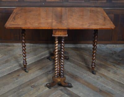 Victorian Walnut Sutherland Table SAI3356 - Image 11