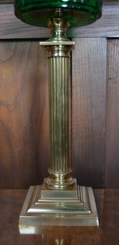 Victorian Brass Oil /paraffin Lamp SAI3209 Antique Lighting 4