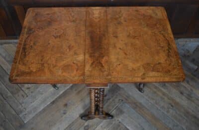 Victorian Walnut Sutherland Table SAI3356 - Image 13