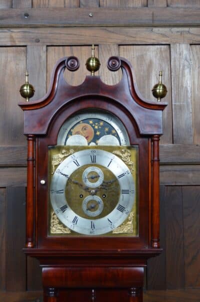 Victorian Scottish Mahogany Longcase Clock Alex Low SAI3357 - Image 3