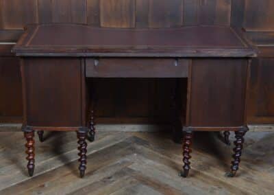 Victorian Mahogany Knee Hole Desk SAI3345 - Image 11