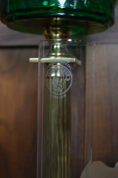 Victorian Brass Oil /paraffin Lamp SAI3209 - Image 8