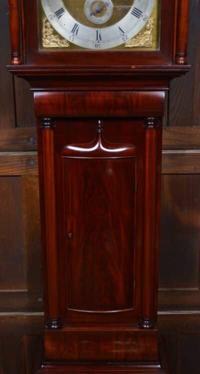 Victorian Scottish Mahogany Longcase Clock Alex Low SAI3357 - Image 4