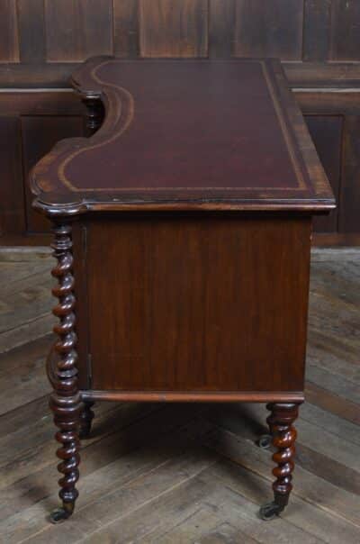 Victorian Mahogany Knee Hole Desk SAI3345 - Image 12
