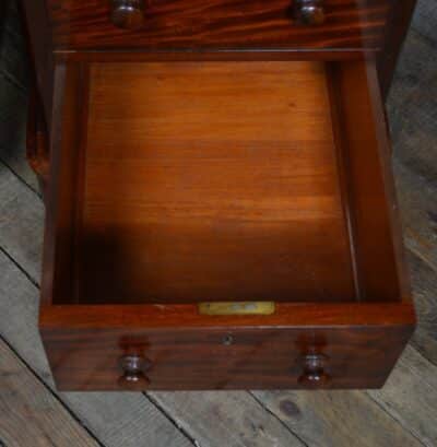 Pair Of Victorian Mahogany Bedside Drawers SAI3367 - Image 2