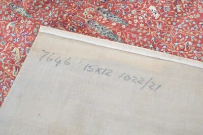Vintage Kashan Hand Made Rug SAI3378 - Image 9