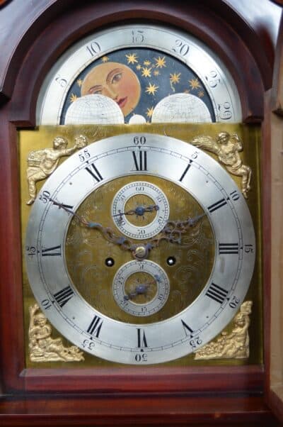Victorian Scottish Mahogany Longcase Clock Alex Low SAI3357 Antiques online Scotland Antique Clocks 10