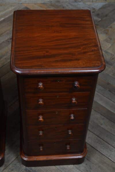 Pair Of Victorian Mahogany Bedside Drawers SAI3367 - Image 6