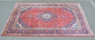 Vintage Kashan Hand Made Rug SAI3378 - Image 11
