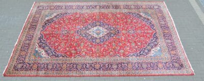 Vintage Kashan Hand Made Rug SAI3378 - Image 12