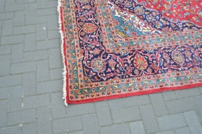 Vintage Kashan Hand Made Rug SAI3378 - Image 13