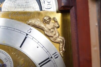 Victorian Scottish Mahogany Longcase Clock Alex Low SAI3357 Antiques online Scotland Antique Clocks 18