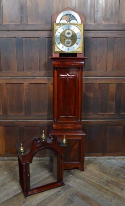 Victorian Scottish Mahogany Longcase Clock Alex Low SAI3357 Antiques online Scotland Antique Clocks 22