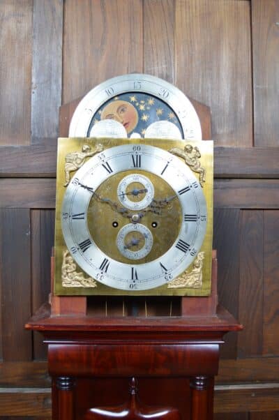 Victorian Scottish Mahogany Longcase Clock Alex Low SAI3357 Antiques online Scotland Antique Clocks 23