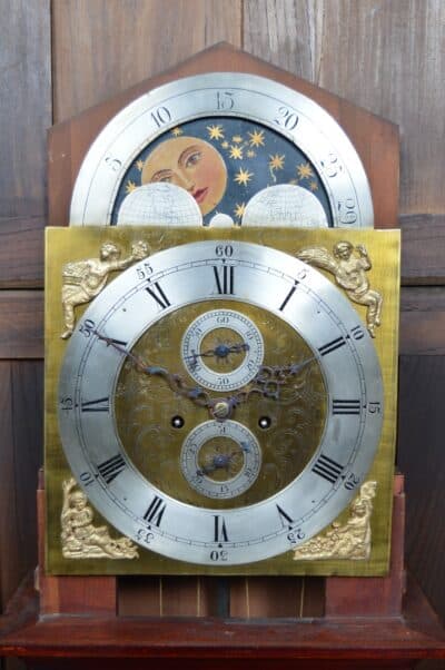 Victorian Scottish Mahogany Longcase Clock Alex Low SAI3357 Antiques online Scotland Antique Clocks 24