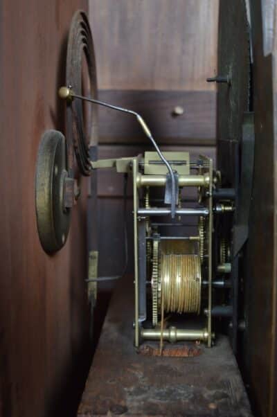 Victorian Scottish Mahogany Longcase Clock Alex Low SAI3357 - Image 23