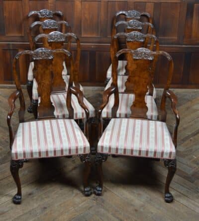 Set Of 8 Dining Chairs SAI3348 dining chairs Antique Chairs 7
