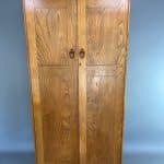Mid Century Ercol Windsor Elm Single Wardrobe elm Antique Furniture