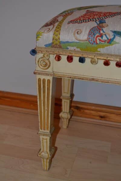 Attractive Stool in original paintwork by Spillman & Co - Image 2