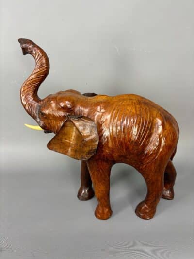 Liberty of London Leather Elephant animal Antique Collectibles 3