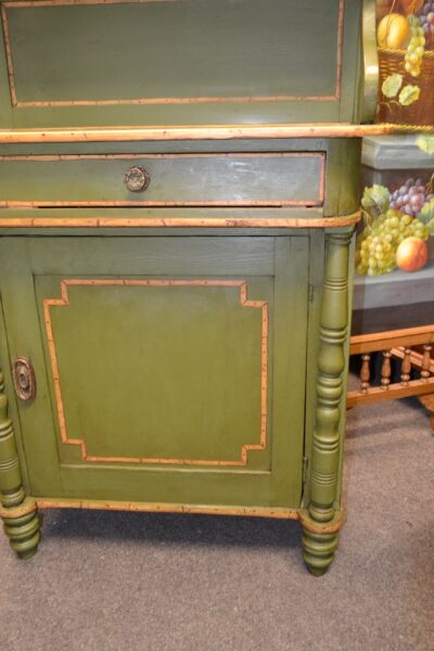 Regency painted Chiffonier with bamboo detail - Image 7