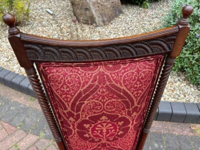 George Faulkner Armitage 'Sunflower' Chair c1880 - Image 2