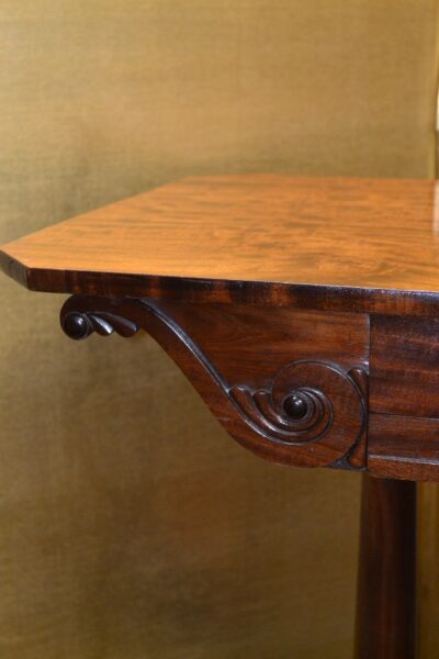 William 1Vth Mahogany Side Table - Image 9