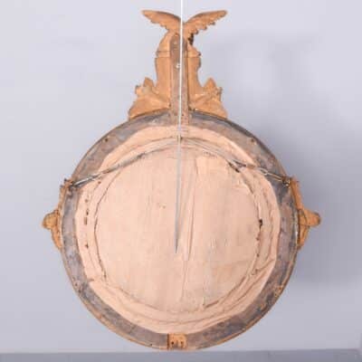 Classic Regency Gilded Convex Mirror - Image 8