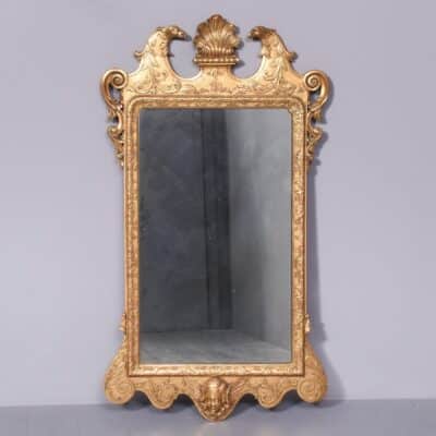 Carved and Gilded Mirror in the Manner of ‘James Moore’