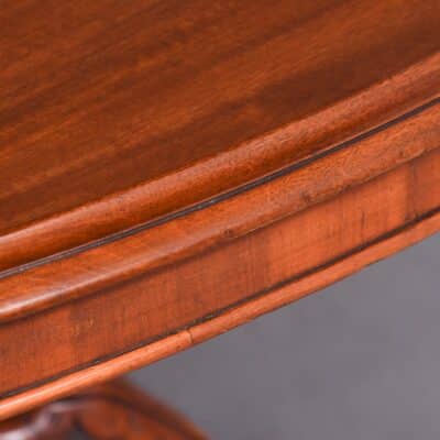 A Mid-Victorian Mahogany Oval Top Breakfast Table - Image 7