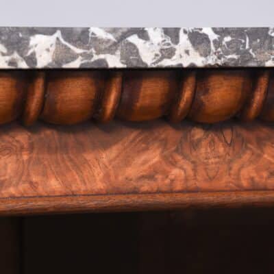 Marble Topped Open Bookcase - Image 6
