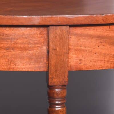 Pair of Large George III Demi-Lune Tables - Image 2