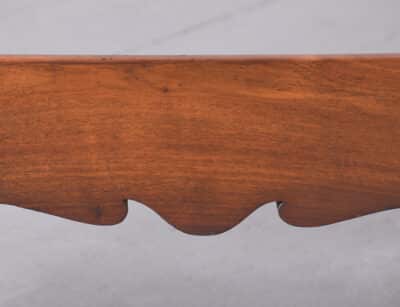 Neat Sized Mahogany Framed Bevel-Edged Cheval Mirror - Image 6