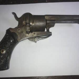 Pin Fire revolver Military & War Antiques