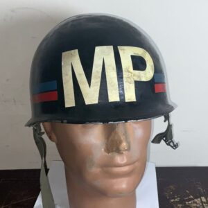 Vietnam USA Military Police Officers Helmet Military & War Antiques