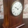 Stunning Mahogany Edwardian Timepiece Clock Dome Top With Wasted Sides - Image 5
