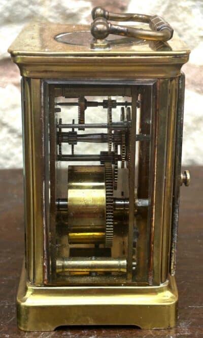 Spendid Antique French Carriage Clock – circa 1900 - Image 4