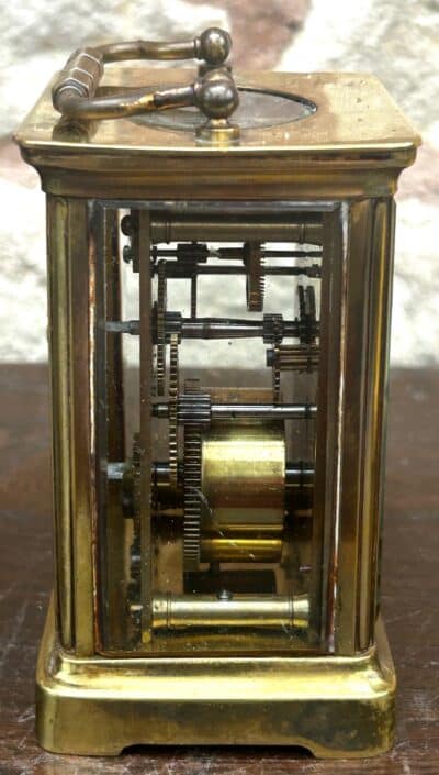 Spendid Antique French Carriage Clock – circa 1900 - Image 5